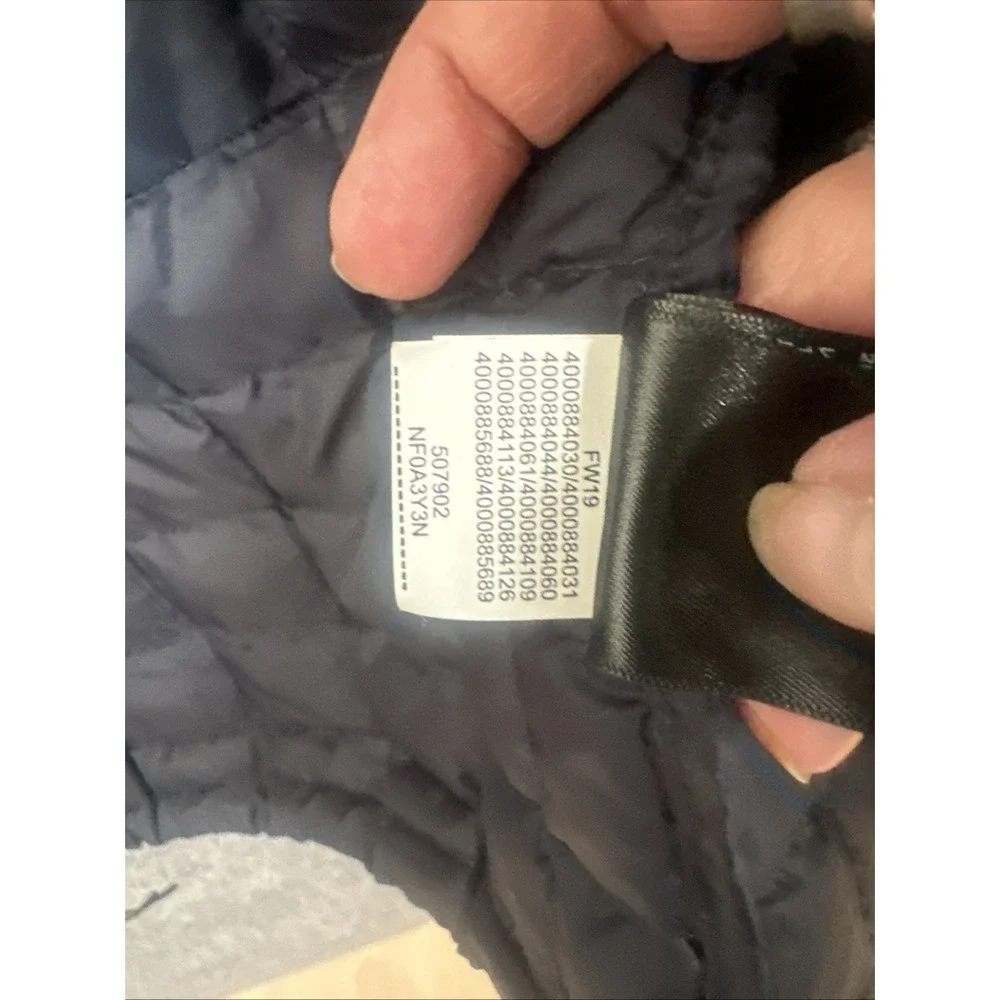 The North Face ThermoBall Eco Blue Men's Quilted Puffer Jacket Size Large